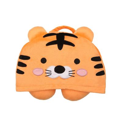 China Factory Direct Sales Anti-Static Custom Made Latex Cushion Pillow Cartoon U Shape Breathable Portable Wearable Latex Pillow Natural for sale