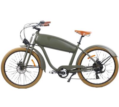 China Aluminum Alloy Wholesales Unique Design Vintage Electric Bike 26 Inch Wheel For Outdoor Riding for sale