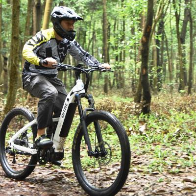 China SIMINO Alloy 750w/1000w Motor 48v 14A Lithium Battery Mid Aluminum Pedal Assisted Dirt Ebike City View Bike Mountain Electric Hybrid Bicycle for sale