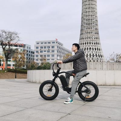 China Aluminum alloy Simino ebike 500W 48V 13AH electric easy ride fat tire e bike for sale