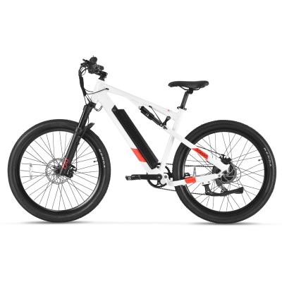 China Eu Warehouse Full Suspension Aluminum Alloy Ebike Off Road Retro Fat Tire 500w Mtb Mountain E-Dirt Bikes Electric Bicycle E Bike for sale