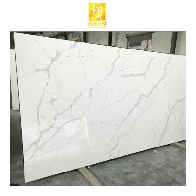 China Modern Good Stone Artificial Calacatta Stone Artificial Quartz Slabs India Quartz Slabs Quartz BOTON Stone Slab for sale