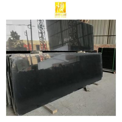 China BOTON Dranite Modern STONE High Quality Countertops Chinese Natural Absolute Black Galaxy Granite Headstones for sale