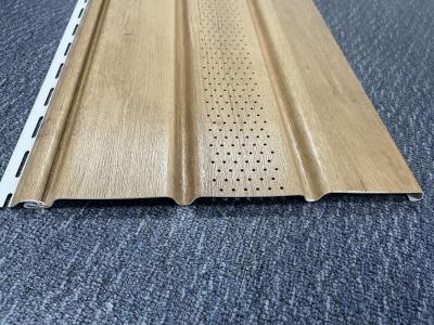 China UPVC Soffit Board Anti UV UPVC Soffit Panels Resistencia a la humedad y larga vida útil para una cubierta de edificio confiable en venta