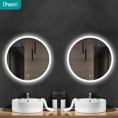 China Magnifying Factory Customize Backlit Lighted Bathroom LED Mirror With Acrylic Diffuser for sale