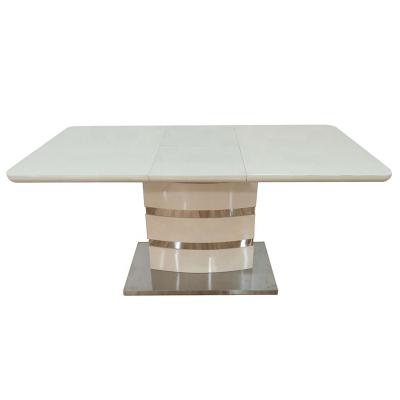 China Modern high quality modern MDF top dining table for restaurant or home for sale