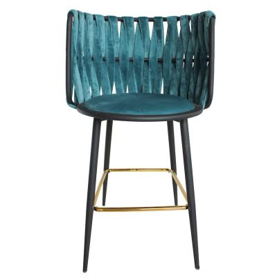 China Modern New Model Big Back Fabric Bar Chair for sale