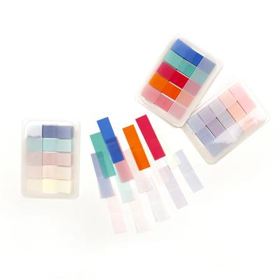 China Arrow Self-adhesive Clear Transparent Sticker Colorful Index Notes Sticky Note for sale