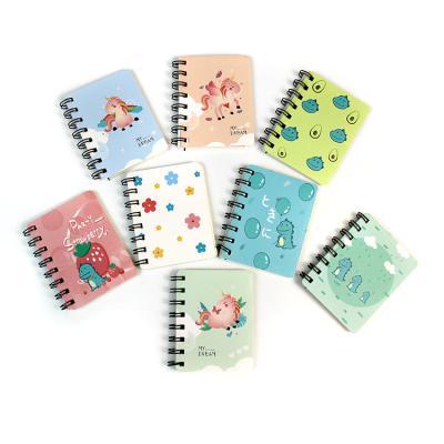 China Cute Custom Stationery Kawaii / kawaii gift spiral school planner logo mini notebook for sale