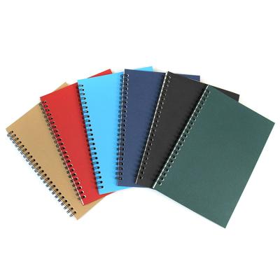 China Fitness Printing Logo Stationery Gift Spiral Notebook Notebook Soft/Exquisite Colorful Custom Hard Wire Cover for sale