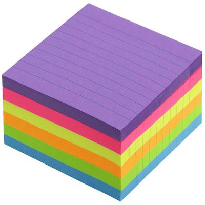 China Wholesale Self Adhesive Vibrant Material Flag Colors Paper Page Notes Memo Pads Customized Sticky Set for sale