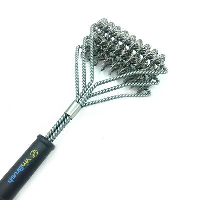 China Welded Easy Wash BBQ Cleaning Brush Tool BBQ Grill Brush Premium Kitchen Tool for sale