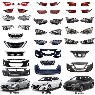 China Aluminum For Nissan Auto Parts Tail Light Headlight Car Accessories Body Parts Auto Replacement Parts For Nissan Altima Sentra Versa 2016-2019 for sale