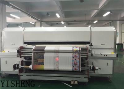 China Van de Katoenen van DTP Inkjet Hoge Resolutie 100 Drukmachine de Goedkeuring van m/h ISO Te koop