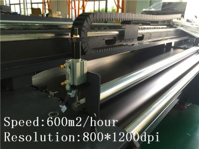 Chine machine 1024 d'impression de tissu de 2.2m Starfire Digital avec 600m2 à grande vitesse/heure à vendre