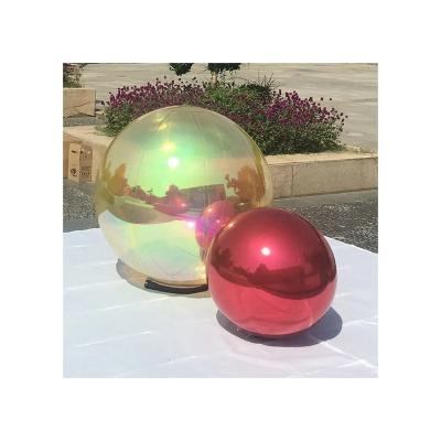 China All Colorful PVC Reflective Inflatable Mirror Sphere Inflatable Sphere / Disco Ball Mirror For Sale for sale