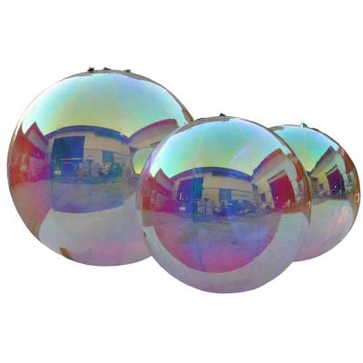 China All PVC Custom 2/3/4m Large Mirror Inflatable Ball Huge Inflatable Ball For Advertising for sale