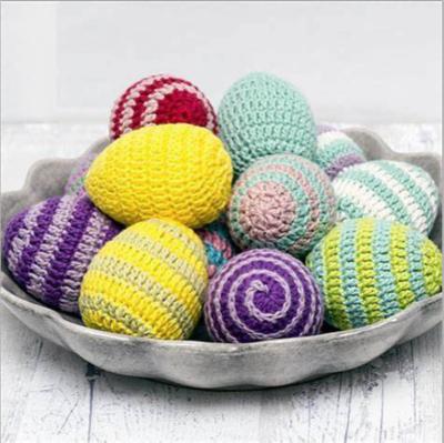 China More than 100 styles for choose OEM diy wholesale opener big crochet baby Easter bunny plush carrot baskets easter eggs toys for kids gift decoration for sale