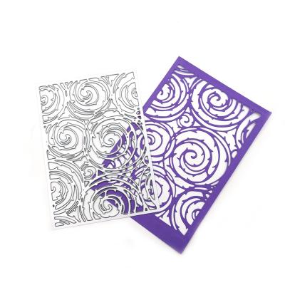 China Europe Scrapbooking Die Cut Frame Hot Circle Lace Cutting Dies For DIY Scrapbooking Album Cards Paper Crafts for sale