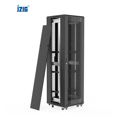 China Server Room/Data Center Server Rack/Network Cabling Professional Manufacturer 37U 600*800 Mesh Door Floor Network Cabinets Server Rack for Date Room for sale