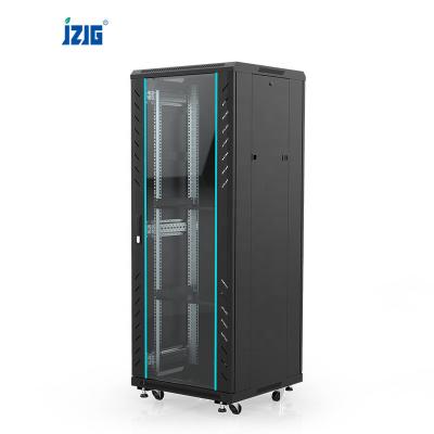 China Server Room/Network Cabling/Data Center Server Rack Factory Price 19 Inch Black Color 32U Server Cabinet Network Rack 600x1000 for Data Center/Room for sale