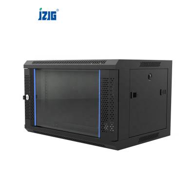 China Server Room/Data Center Server Rack/Network Cabling factory price customized sheet metal processing wall mount ddf network cabinet 6u for sale