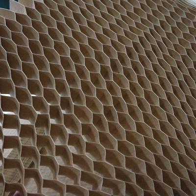 China Modern Structural Sandwich Packaging Paper Honeycomb Core for sale