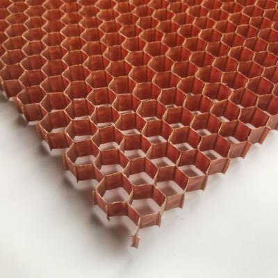 China Environmental Friendly Flame Retardant Material Nomex Aramid Honeycomb Honeycomb Core With High Quality for sale