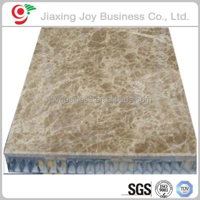 China Environmental Friendly Granite Marble Stone Coated Aluminum Honeycomb Panels For Wall Cladding for sale