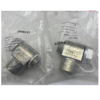 China Original Grla-1/2-b Throttle Control Valve 151179 One Way Goods In Stock For FESTO Grla-1/2-b for sale