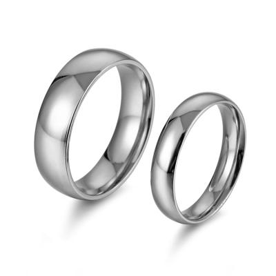 China Wholesale Cheap Single Couple Ring Factory 3-6mm Blank Ring Set Blank Silver Custom Ring for sale