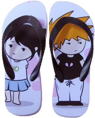 China Sublimation Children's Slippers(with outline border) for sale