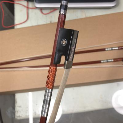 China Good handmade violin 1/8-4/4 violin bow made in china for sale