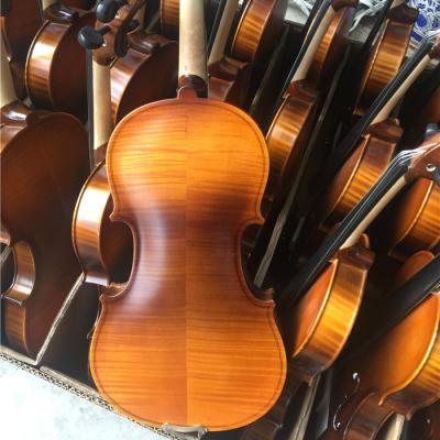 China Real Porcelain Maple Plywood Student Laminated Spruce Violin Fir for sale