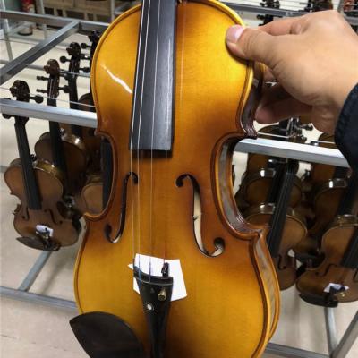 China Solid Flawless China Price Good Quality Cheap Solidwood Violin 1/8-4/4 for sale