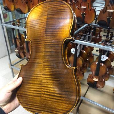 China Selected wholesale high quality handmade violin from solid fir 4/4 old in china for sale