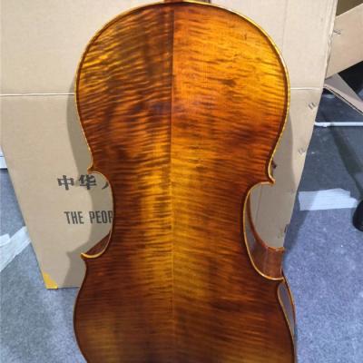 China Germany Flawless Professional Antique Selected Handmade 4/4 Old Solo Cello for sale