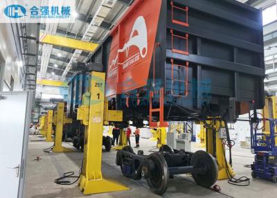 China 25 Ton Mobile Railway Lifting Jacks - Set Of 4 Jacks For Lifting Trains en venta