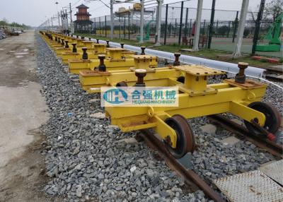 China Bahn20T werkstattausrüstung, Eisenbahnfahrzeug-blinder Blockwagen zu verkaufen