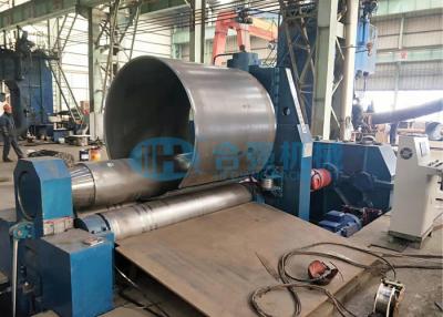 China 60mm Platten-verbiegender Walzwerk drei Rolls PLC für Schiffbau-Kessel zu verkaufen