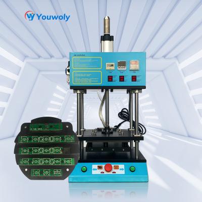 China Hotels Constant Temperature Hot Press Nut Pressing Hot Melt Riveting Machine for Plastic Electronic Components for sale