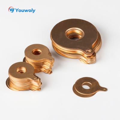 China Cheap Ultrasonic Transducer Copper Foil Transducer Accessories Copper Foil Electrode Foil for sale