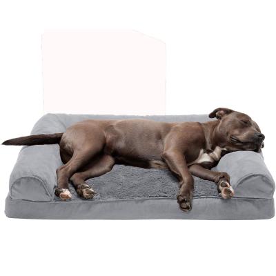 China Sale Travel Amazon Couch Chair Best Of View Modern Plush Orthopedic Dog Bed Couch Dog Bed For Dogs And Cats for sale