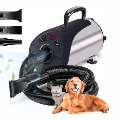 China Dogs 3.2HP Fast Speed ​​Dog Hair Dryer Adjustable Heating Motor Low Noise Pet Grooming Dryer for sale