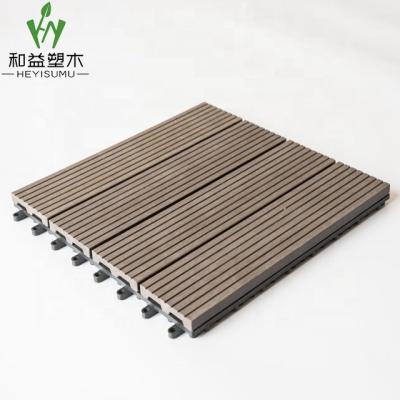 China Traditional Recyclable Wood Plastic Wpc Composite Wpc Flooring 30x30 Wpc for sale