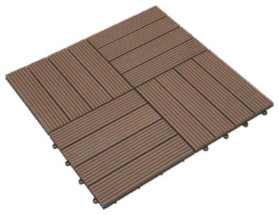 China Contemporary Anti-Slip Balcony Floor Tiles Outdoor Cheap Price Interlocking Deck Tiles 30*30cm for sale