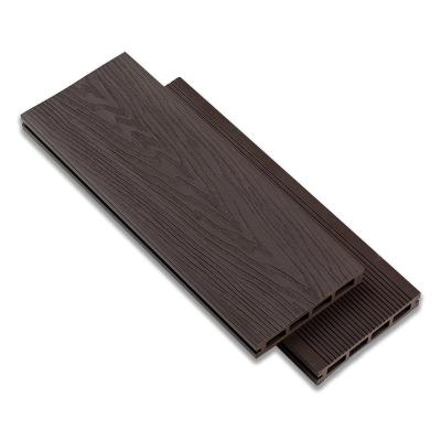 China Wood Plastic Composite Decking Technics Exterior Wall Cladding Anti-Slip Wear Resistant Waterproof for sale