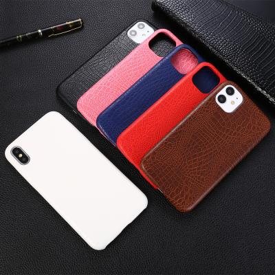 China Shockproof Crocodile Texture For iPhone Cover Crocodile Brown Leather Phone Case For iPhone 13 Max Crocodiles Case for sale