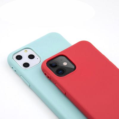 China Anti-fall Candy Color TPU Phone Case Bulk Candy Pink Black Soft Rubber Protective Color For iPhone 13 Case Rubber Green Flexible for sale