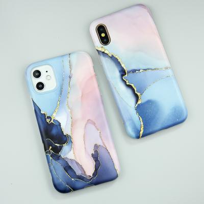 China Anti-drop For iPhone 12 Pro Marble Case Cover 2020 IMD TPU Protective Phone Case For iPhone 12 Marble Case for sale